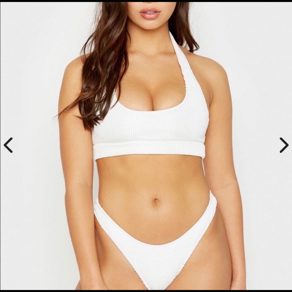 NWT Frankies Bikinis ‘Starry’ set in white